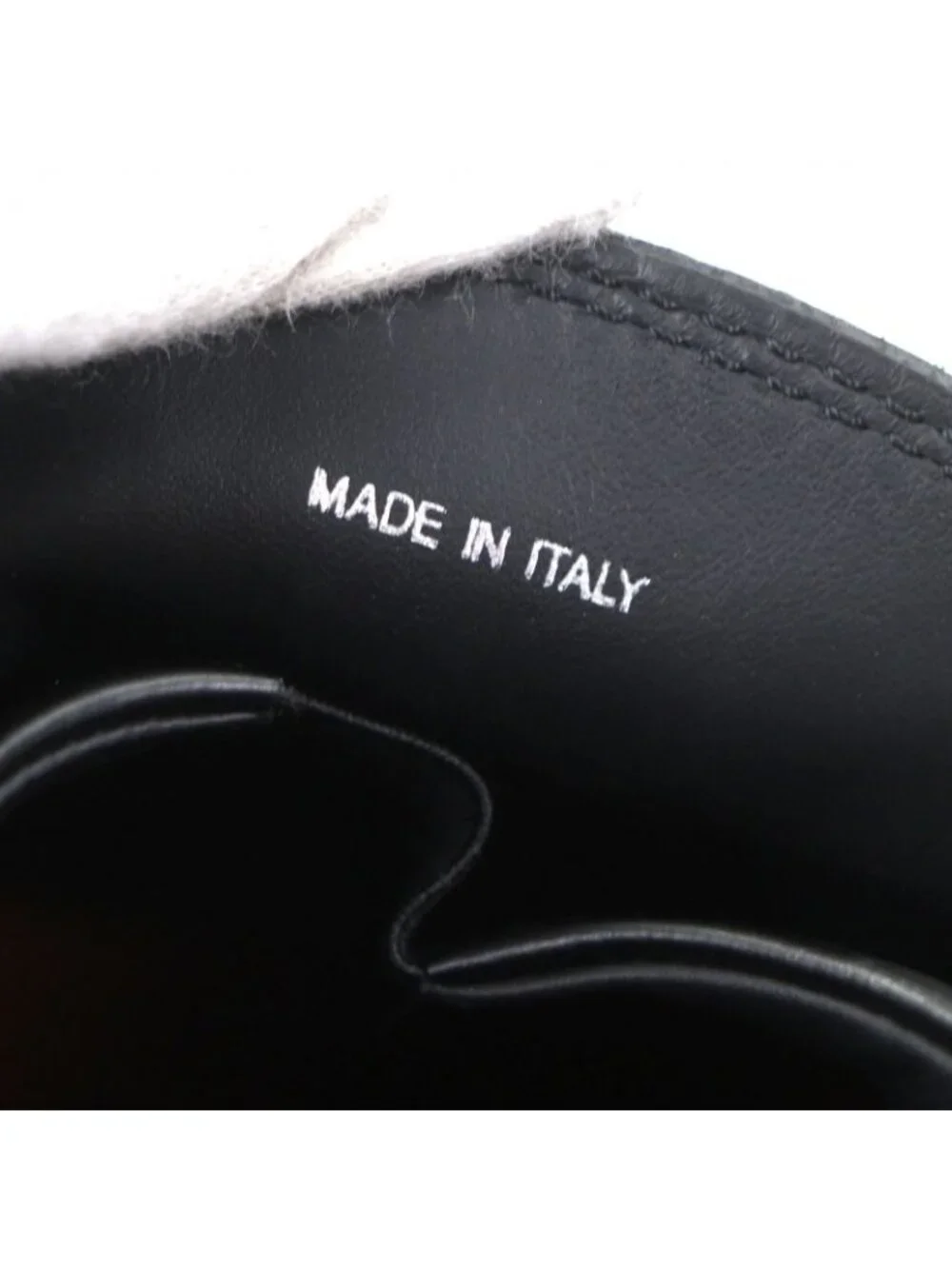 ★SOLD★ Prada Monolith Triangle Logo Plate Track Sole Leather Shoes Loafers Black - Picture 9 of 10